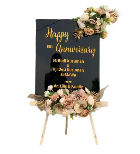 Papan Bunga Akrilik Medan Maimun