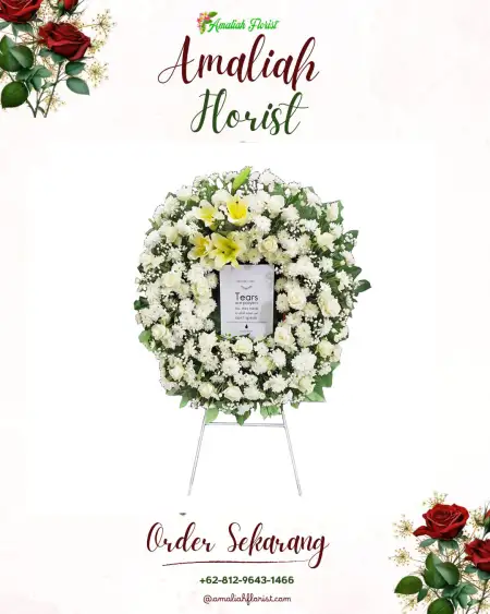 Krans Bunga Duka Medan Maimun